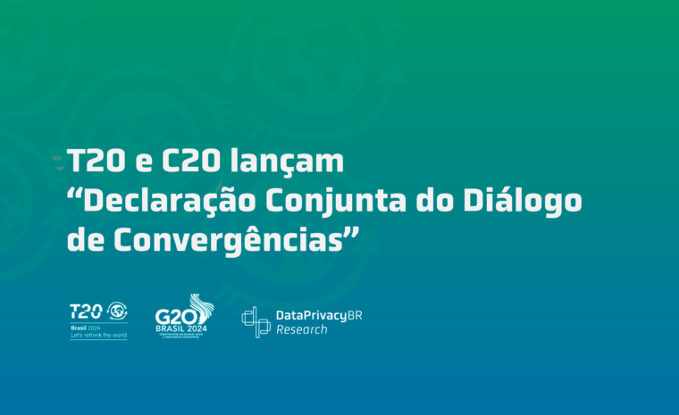 T20 e C20 lançam “Declaração Conjunta do Diálogo de Convergências”