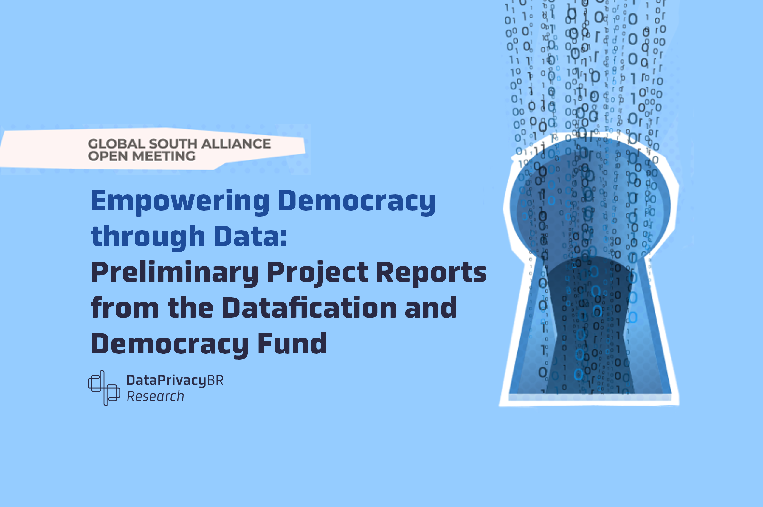 Empowering Democracy through Data: preliminary project reports from the DDF