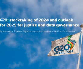 G20: stocktaking of 2024 and outlook for 2025 for justice and data governance