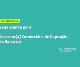 Oportunidade: Vaga de Assessor(a) Comercial e de Captação de Recursos